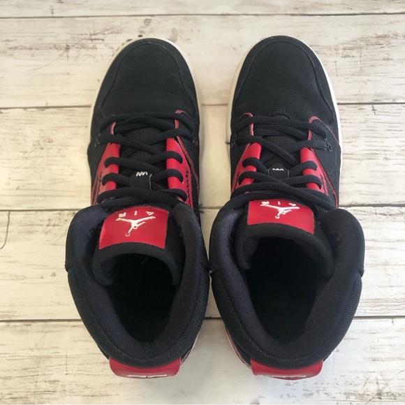 JORDAN 1 Flight 2 Boy’s Black/White Sneakers Size 6Y - Picture 10 of 13